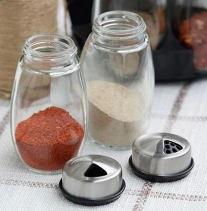 Complete Kitchen Spice Jar & Rack Combo