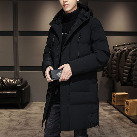 Fashionable And Handsome Thickened Work Clothes Cotton Coat Winter Clothing Down Men